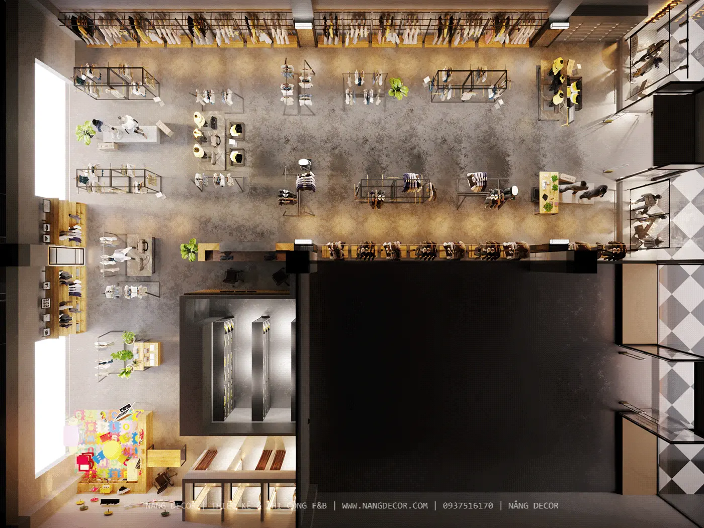 Cửa kính cường lực sang trọng cho mặt tiền nhà hàng