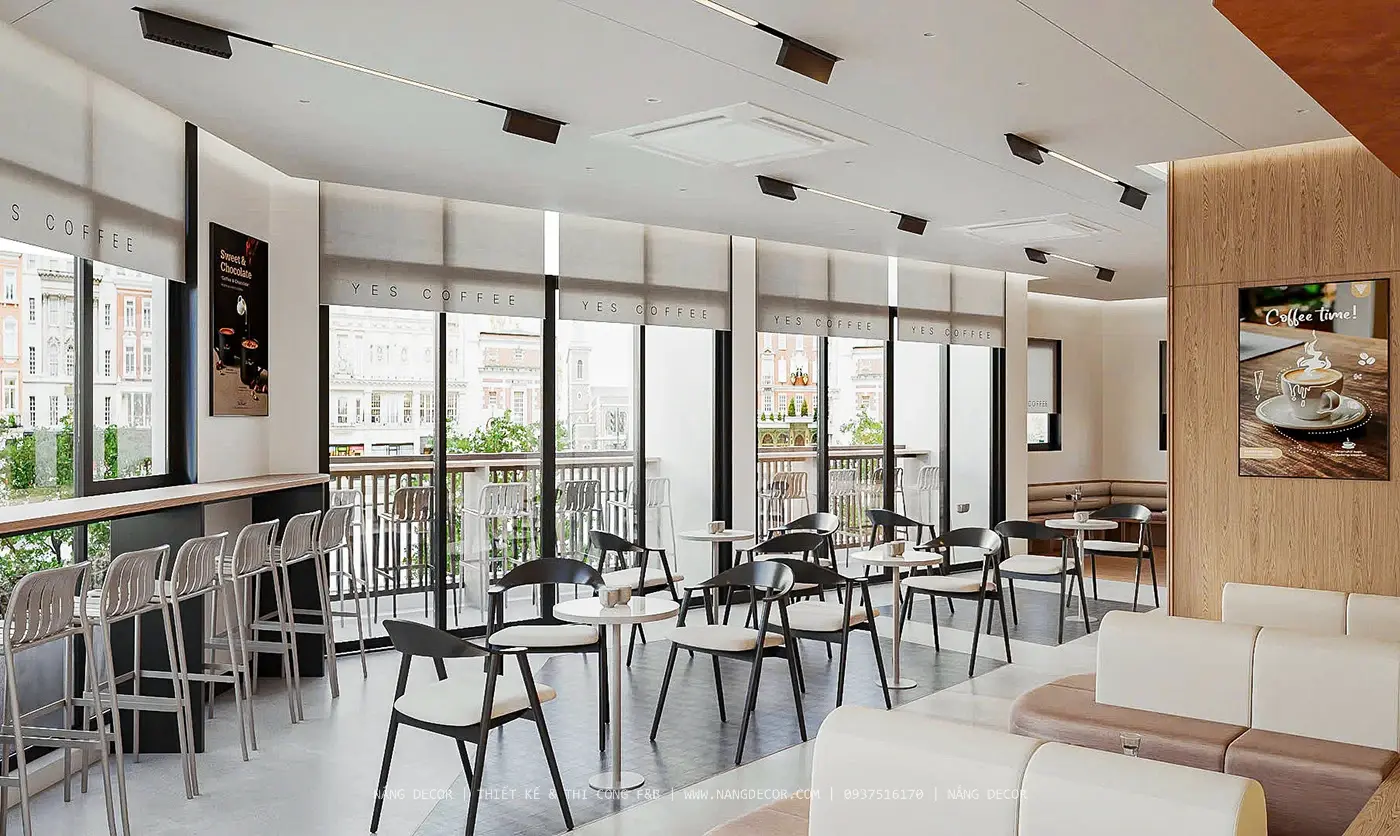 mau trang tri cafe san thuong su dung vat lieu tu nhien
